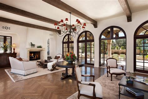 Interior Spanish Revival Mediterranean House Plans Touch To Design