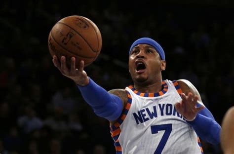 Carmelo Anthony Injured Questionable For New York Knicks