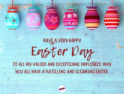 Happy Easter Wishes And Messages For Staff 2022