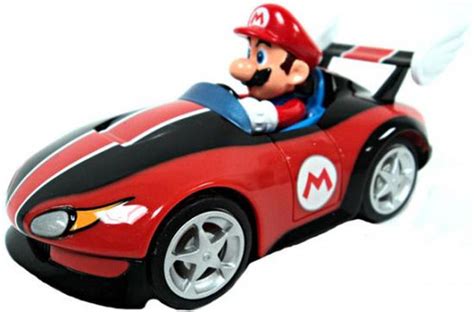 Super Mario Mario Kart Wii Pull Speed Mario 35 Vehicle 19304 Wild Wing