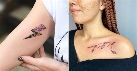 2020 Tattoo Trend Peekaboo Designs Tattoo Trends To Try In 2020 Popsugar Beauty Photo 21
