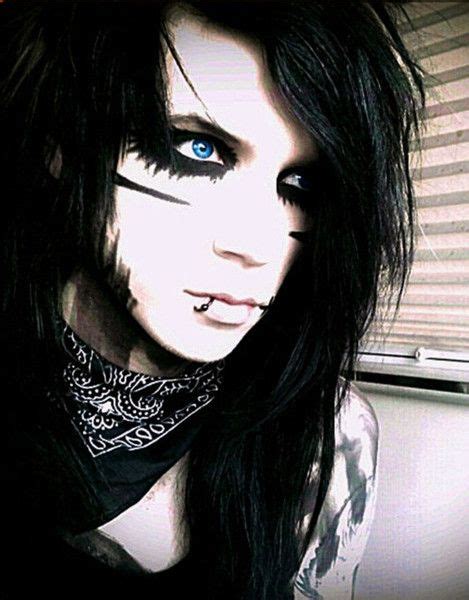 Mag w bvb on the cover and full spread and article inside! Black Veil Brides - Andy Biersack | his eyes… | Black veil ...
