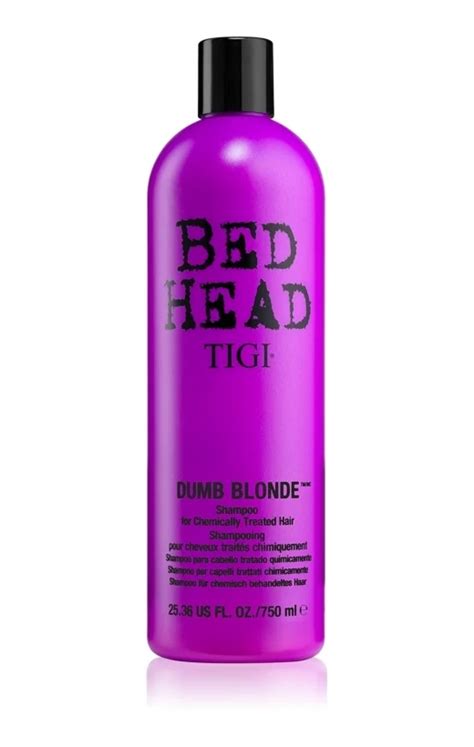 TIGI Bed Head Dumb Blonde шампунь для волосся пошкодженого хімічним