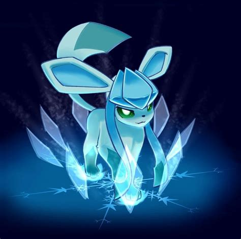 Awesome And Cute Glaceon Pokemon Eeveelutions Eevee Cute Pokemon