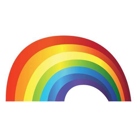designs png de gradiente de arco iris para camisetas e merch