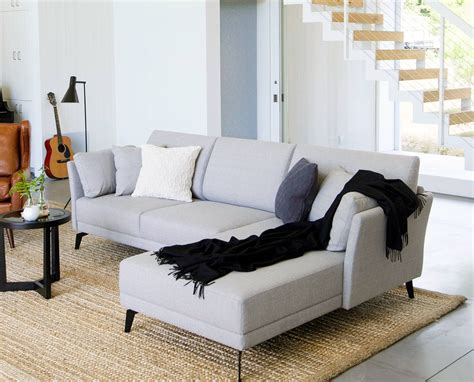 The Renata Chaise Sectional Sofa From Dania Furniture Co Tailored