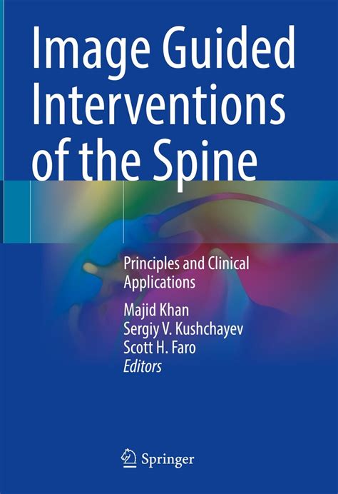 Image Guided Interventions Of The Spine E Book Frohberg