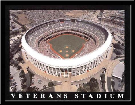 Veterans Stadium Aerial Photo Phillies