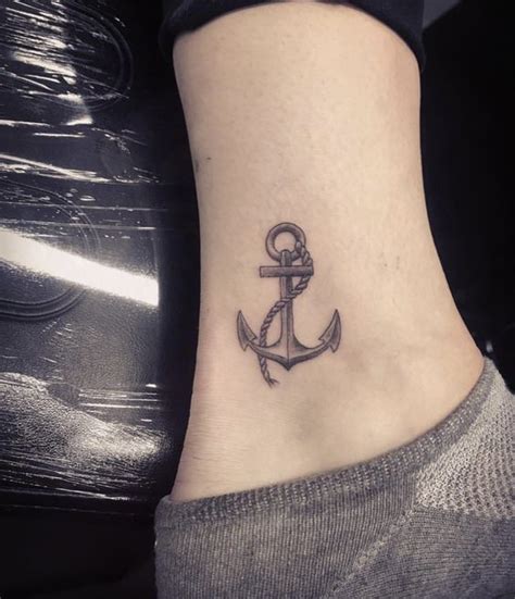 45 Expressive Anchor Tattoo Design Ideas With Meanings For Girls In