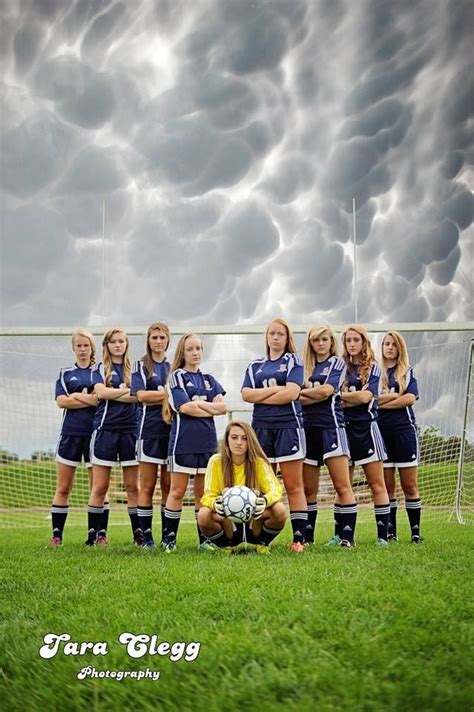 One Of Our Senior Soccer Pictures Tara Clegg Did An Awesome Job Making Us Look Intimidating