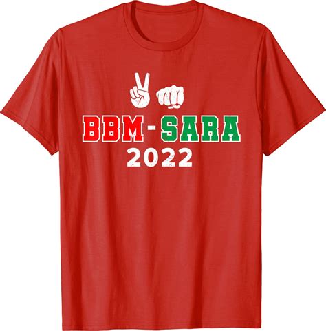 Bbm 2022 President Sara Red Bong Marcos Duterte Inday T Shirt
