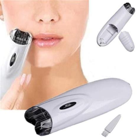 2017 hot new electric tweezer automatic body facial hair remove trimmer epilator shaver brush in