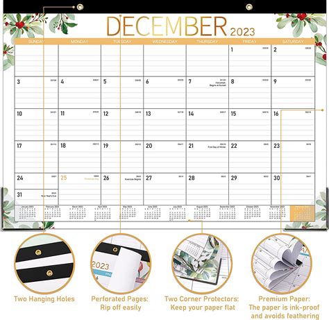 Buy 2023 Desk Calendar Desk Calendar 2023 Jan 2023 Dec 2023 168
