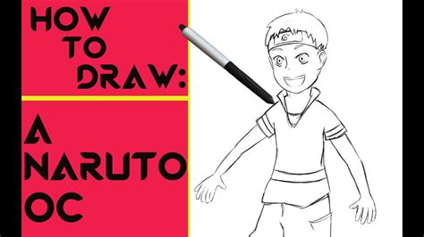 How To Draw A Naruto Oc Youtube