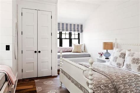 Just like beds, wardrobes, and nightstands, bedroom chairs can elevate your room's image. Window Seat Next to Closet - Cottage - Girl's Room