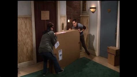 The Big Bang Theory Bringing Pennys Furniture Up The Stairs Youtube