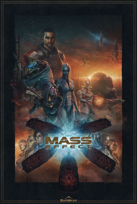 Geek Art Gallery Posters Mass Effect Saga