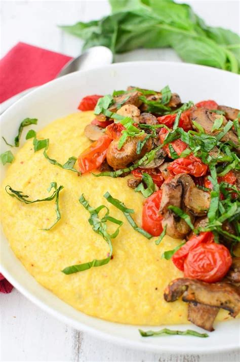 Vegan Polenta Bowl Recipe With Images Polenta Lentil Soup