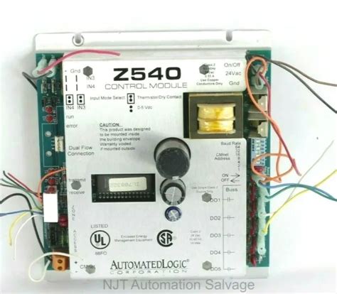 Automatedlogic Control Module Z540 Automated Logic Corporation 4999