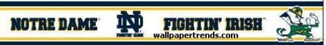 There are 2114 notre dame decor for sale on etsy, and they cost sgd 62.37 on average. Notre Dame Fighting Irish WALLPAPER BORDER~SALE PRICES and ...