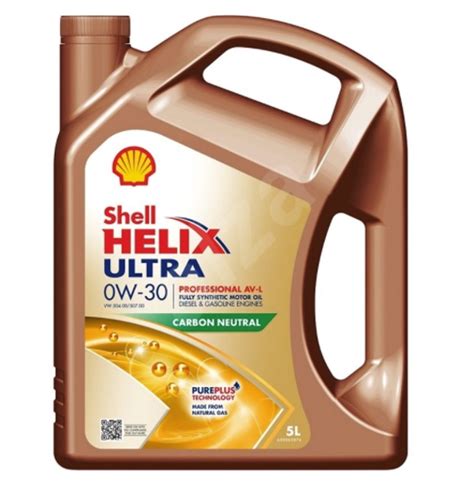 Shell Helix Ultra Professional Av L 0w 30 5l Bonatrade
