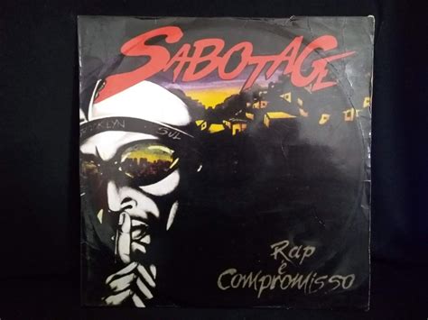 Lp Sabotage Rap É Compromisso Pressagem Original 2002 Mercado Livre
