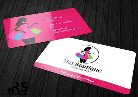 Womens Boutique Business Cards Clothing Boutique Business Cards