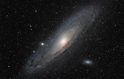 M31 The Andromeda Galaxy And M32 And M110 On January 19t Flickr