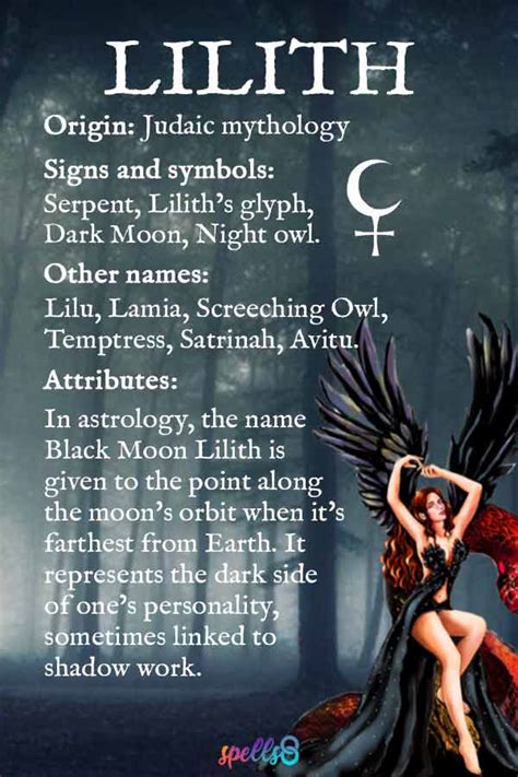 Lilith Symbols Energy And Worship Of The Dark Goddess 2022