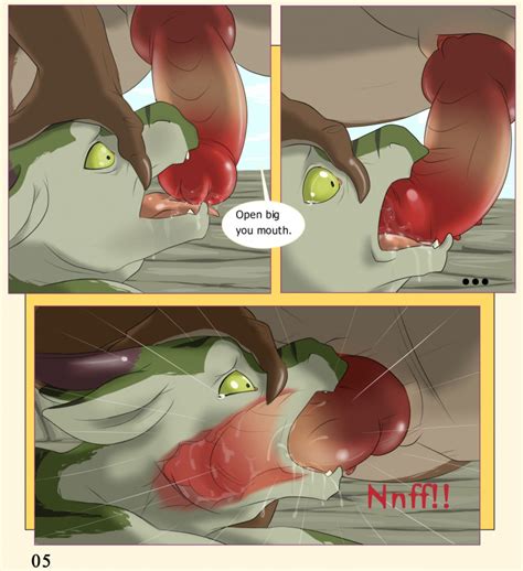 Rule 34 Ark Warrior Comic Deep Throat Dragon Drooling Engrish