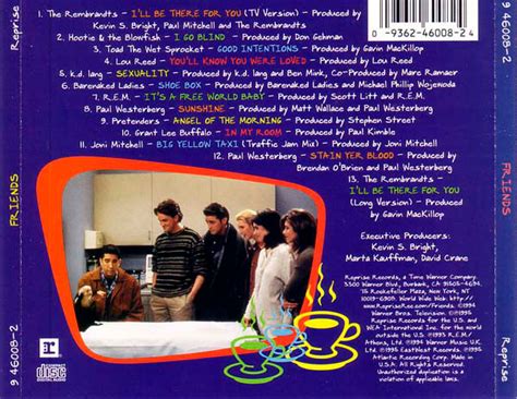 Friends Soundtrack 1995 Various Artists