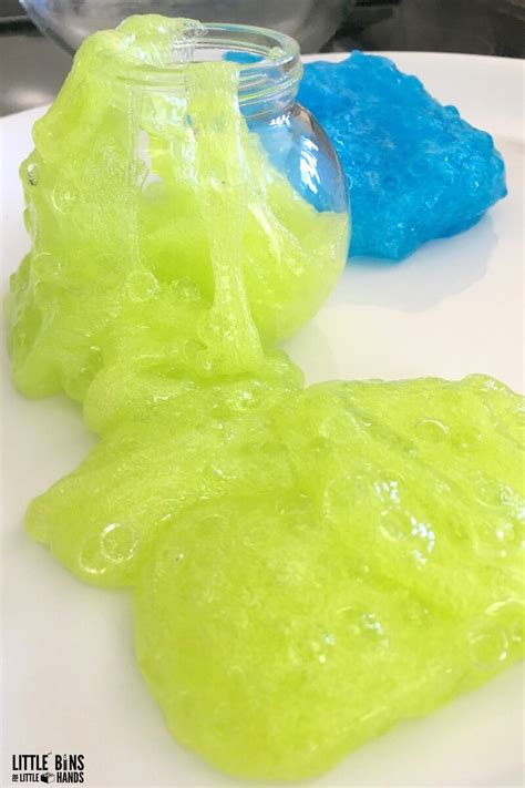 Crunchy Slime Recipe For Kids Little Bins For Little Hands