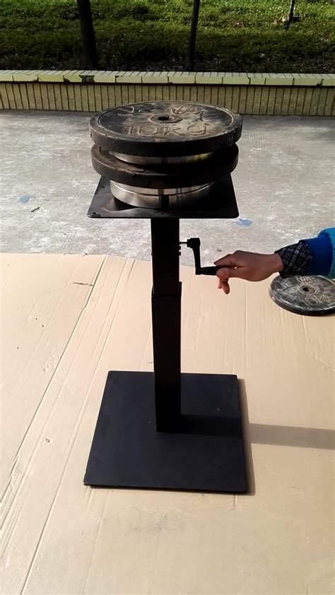 Base either made out of brushed. Hand Crank Adjustable Height Cast Iron Cocktail Table Base ...