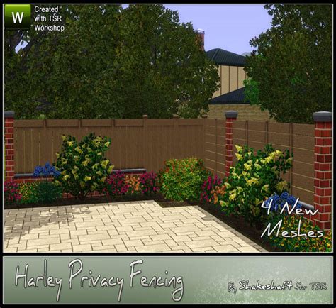 The Sims Resource Harley Privacy Fences