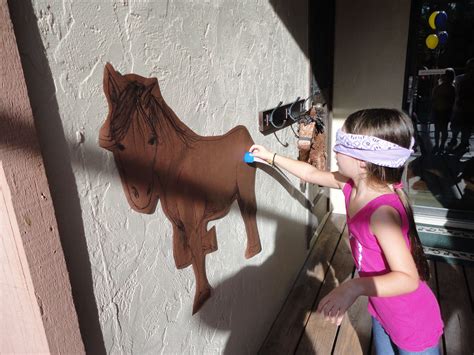 Make Your Own Pin The Tail On The Pony Game Pony Games Pony Party