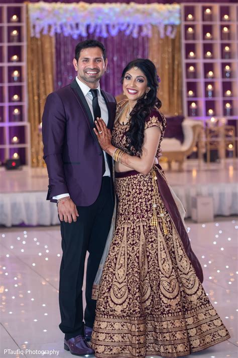 Lovely Indian Couple On Their Reception Outfits Photo 244048