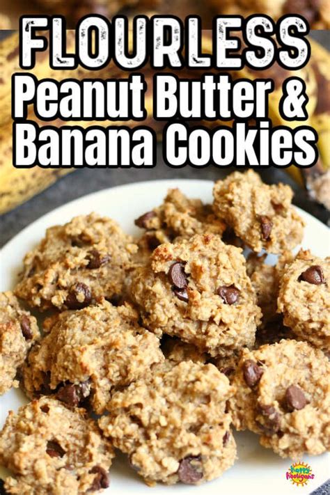 Learn how to make these easy peanut butter banana oatmeal breakfast cookies from scratch! Flourless Peanut Butter and Banana Cookies | Peanut butter ...