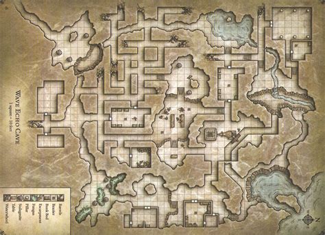 Underneath a wooden cellar door of the tower a cave awaits. World Maps Library - Complete Resources: Dd 5e Cave Maps