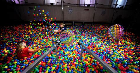 A Huge Indoor Ball Pit Has Filled Part Of Colston Hall And Its Amazing