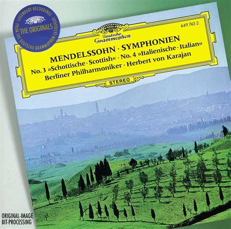 Mendelssohn Symphonies Nos3 Scottish And 4 Italian Overture The