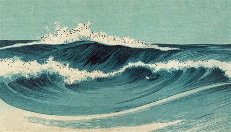 Japanese Waves Painting Free Stock Photo Public Domain Pictures