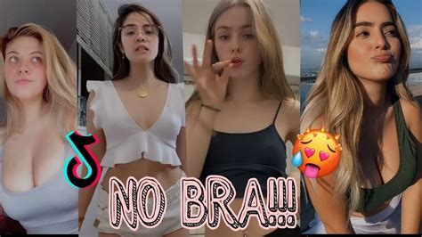 Tiktok No Bra Challenge Compilation Most Sexiest And Hottest Girls On