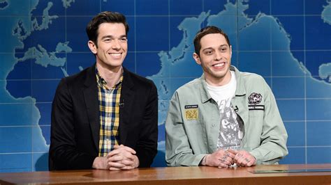 Watch Saturday Night Live Highlight Weekend Update Pete Davidson And John Mulaney Review Clint