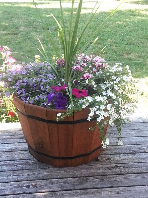 8 Wine Barrel Planter How Tos Guide Patterns