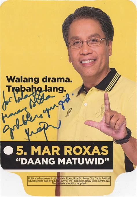 No A Campaign Flyer Does Not Show Philippine President Rodrigo Duterte