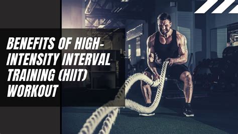 Benefits Of High Intensity Interval Training Hiit Workout