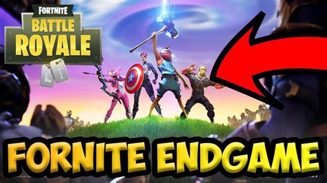 Fortnite Endgame Fornite Battle Royale Youtube
