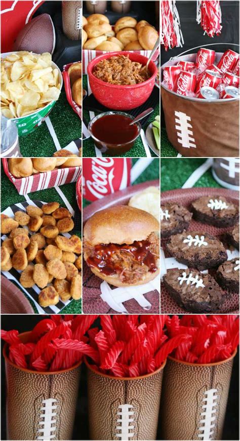 Football Party Easy Food And Decor Ideas