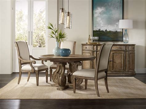 Hooker Furniture Solana Round Pedestal Dining Set By Dining Rooms