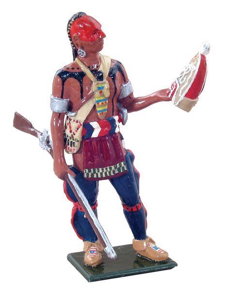 Native American Warrior Huron Tribe 1751 1764 Consignsar